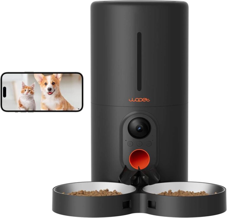 WOPET Automatic Pet Feeder – The Smart Way to Feed Your Dog or Cat Remotely (2025) | FetchyFriends