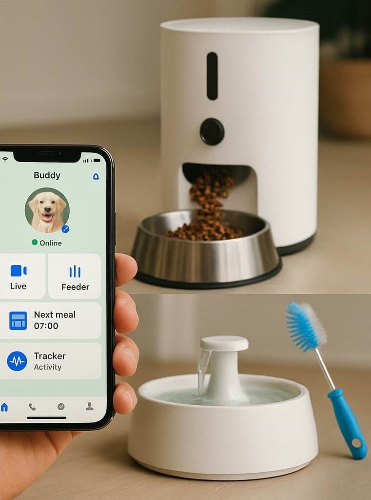 Tips for using smart pet gadgets effectively like app settings and clean devices