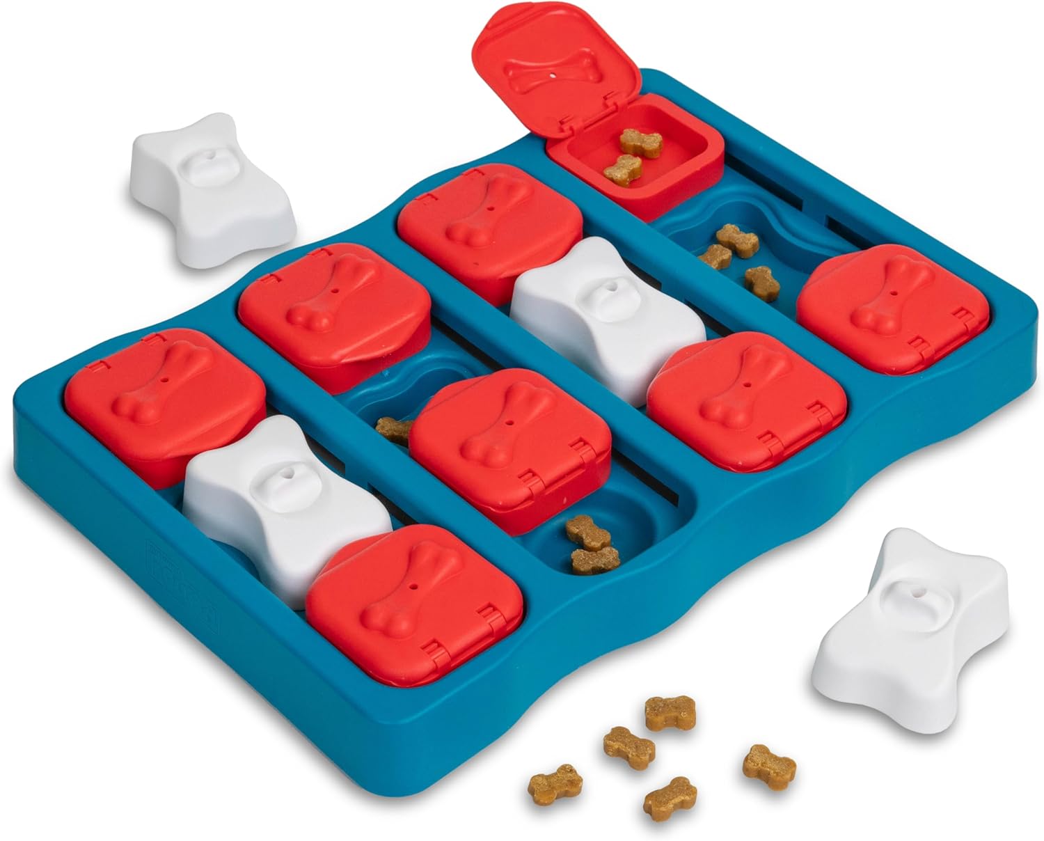 interactive dog puzzle toy with treats