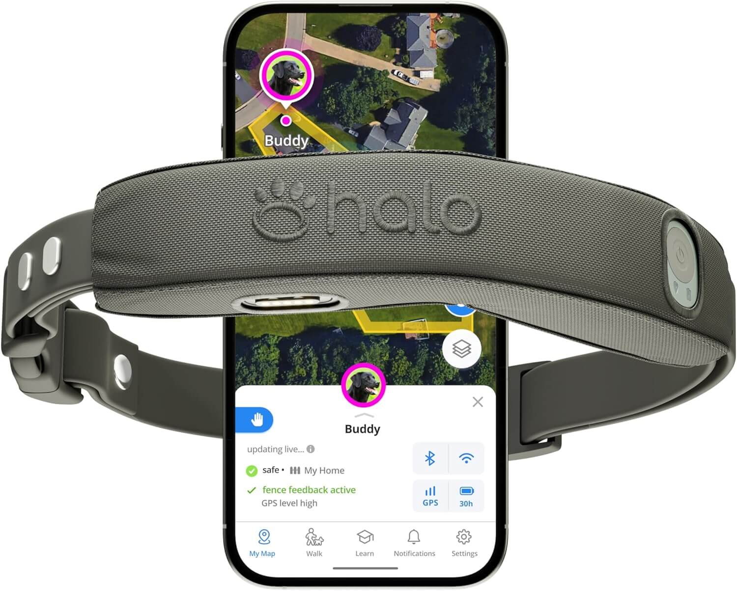 Halo Collar 4 – Smart GPS Dog Fence and Activity Tracker with Training Modes