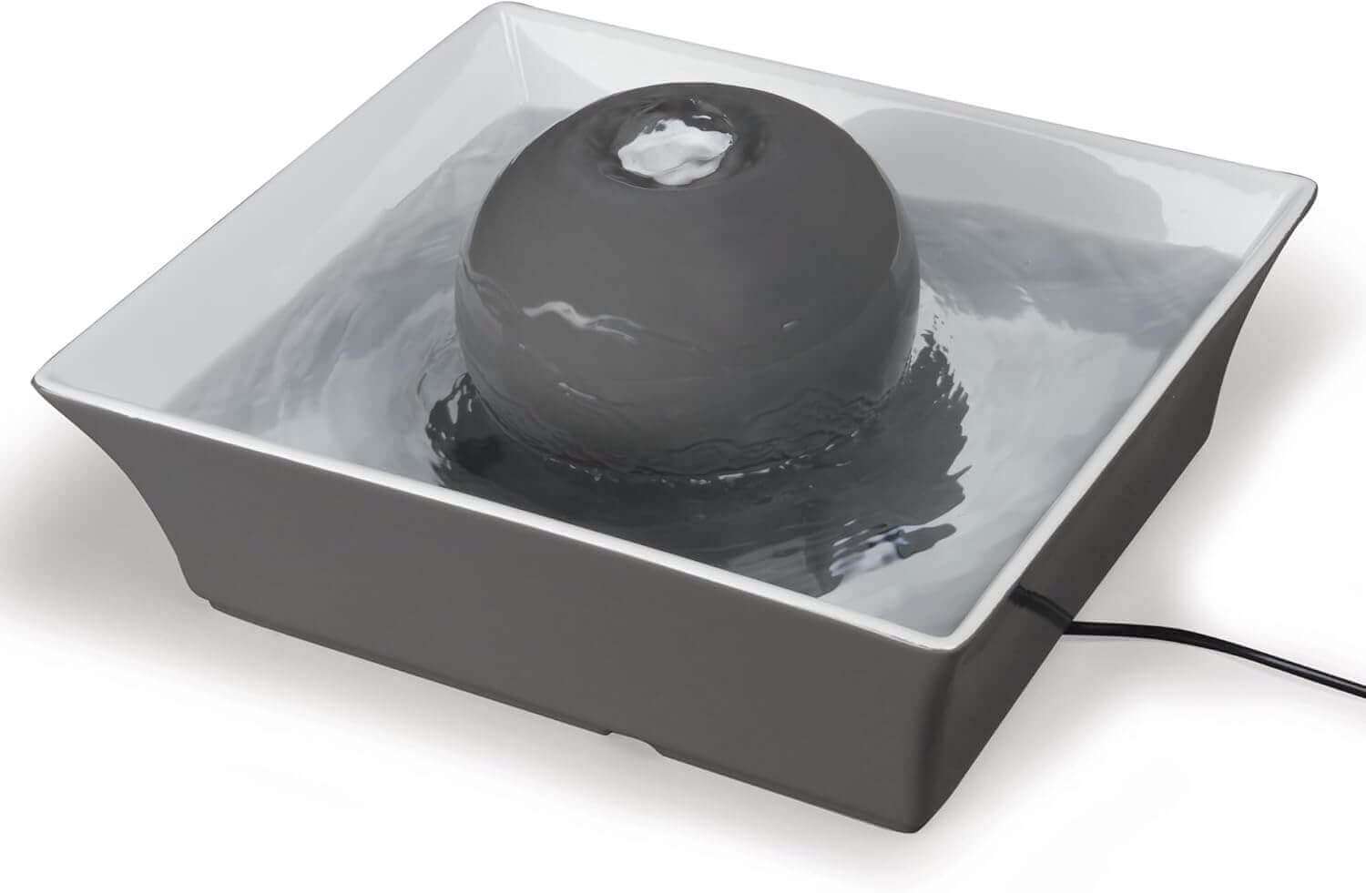 PetSafe Drinkwell Ceramic Dog Water Fountain – Quiet and Stylish Pet Hydration