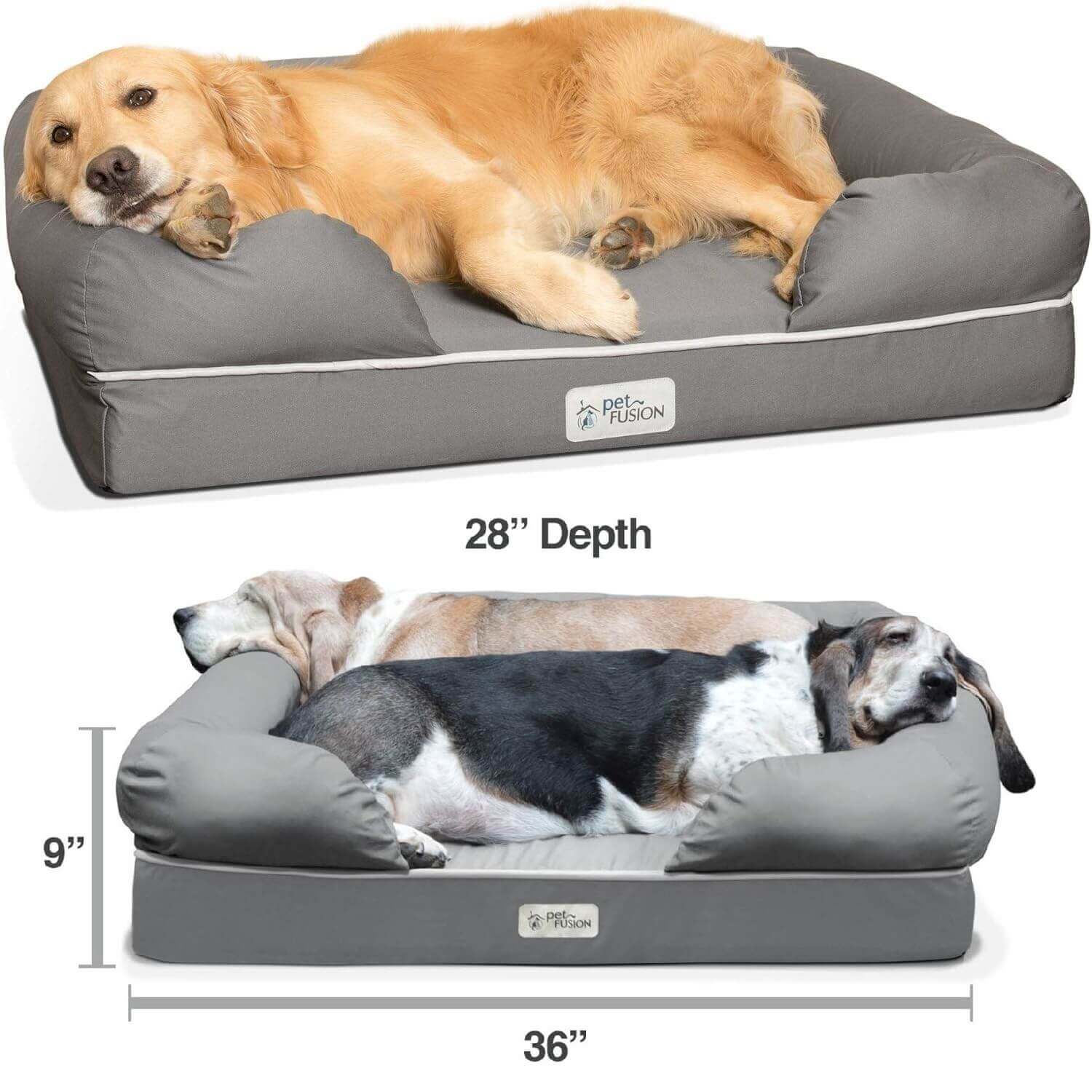 best indoor dog beds – PetFusion Ultimate Dog Lounge