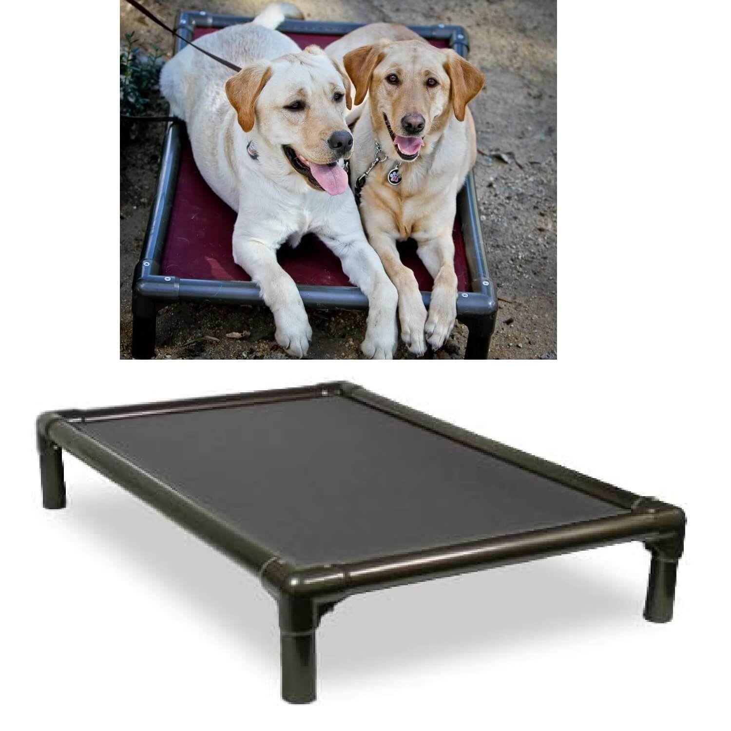 Kuranda Chewproof Elevated Dog Bed – Indestructible Design for Outdoors