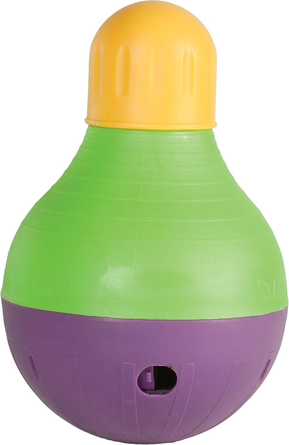 interactive wobble dog toy