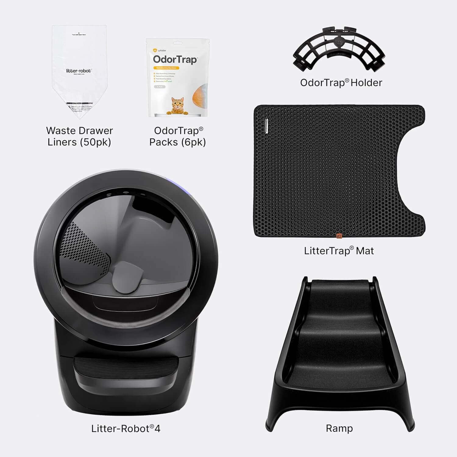 Unboxing Litter-Robot 4 Complete Bundle with ramp, filters, liners, and self-cleaning unit