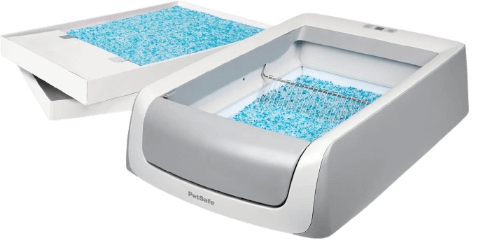 PetSafe ScoopFree Crystal Pro – Self-Cleaning Litter Box with Crystal Litter