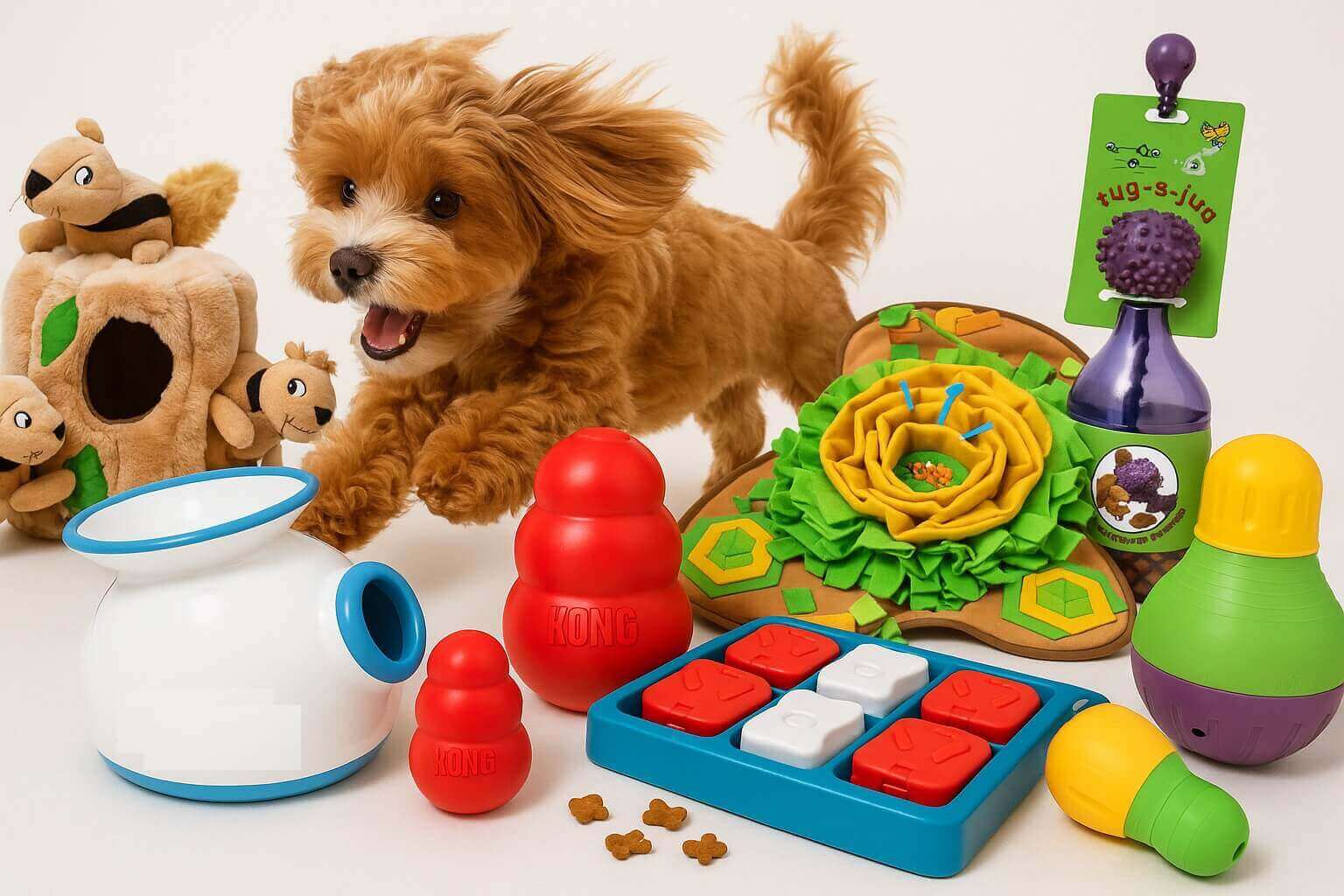 interactive dog toys for small and large dogs