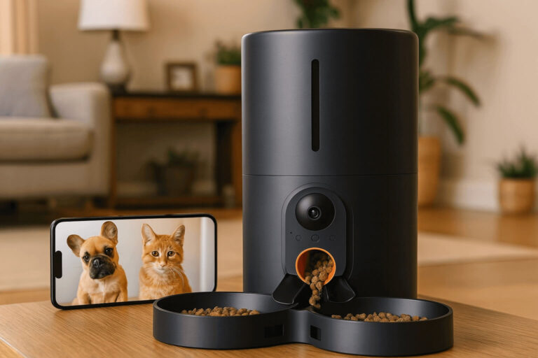 WOPET Automatic Pet Feeder – Full Review of the Smart Food Dispenser for Pets (2025) | FetchyFriends