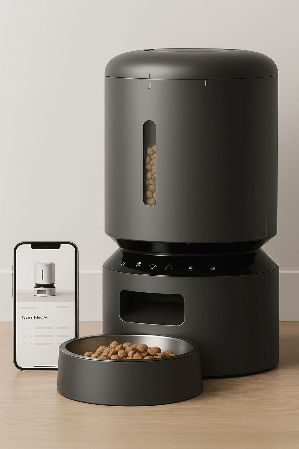 PETLIBRO Granary 5L Wi-Fi Smart Cat Feeder with mobile app and portion control – ideal for scheduled feeding in 2025