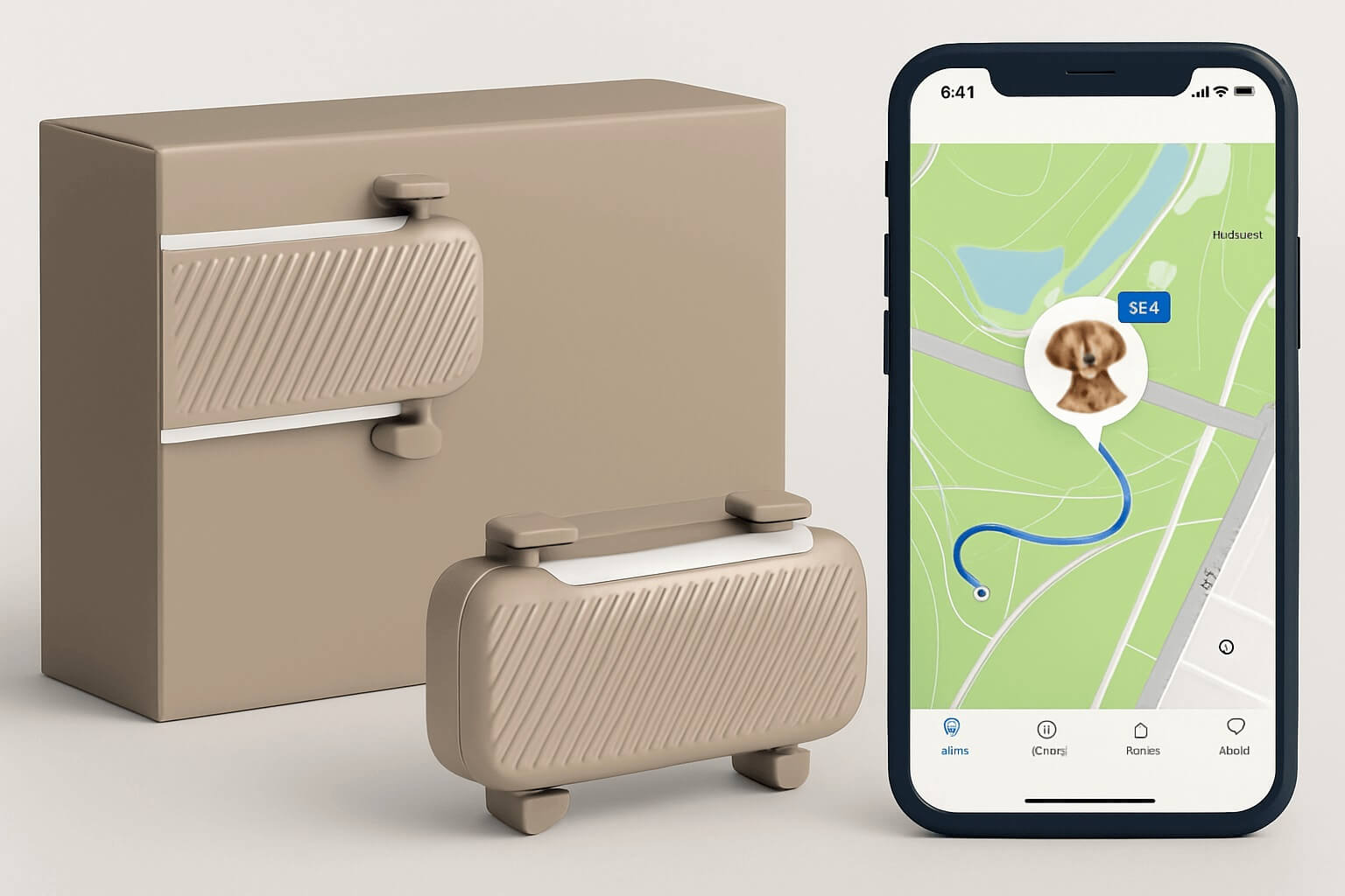 Tractive GPS Dog Tracker for dogs – real-time location & activity