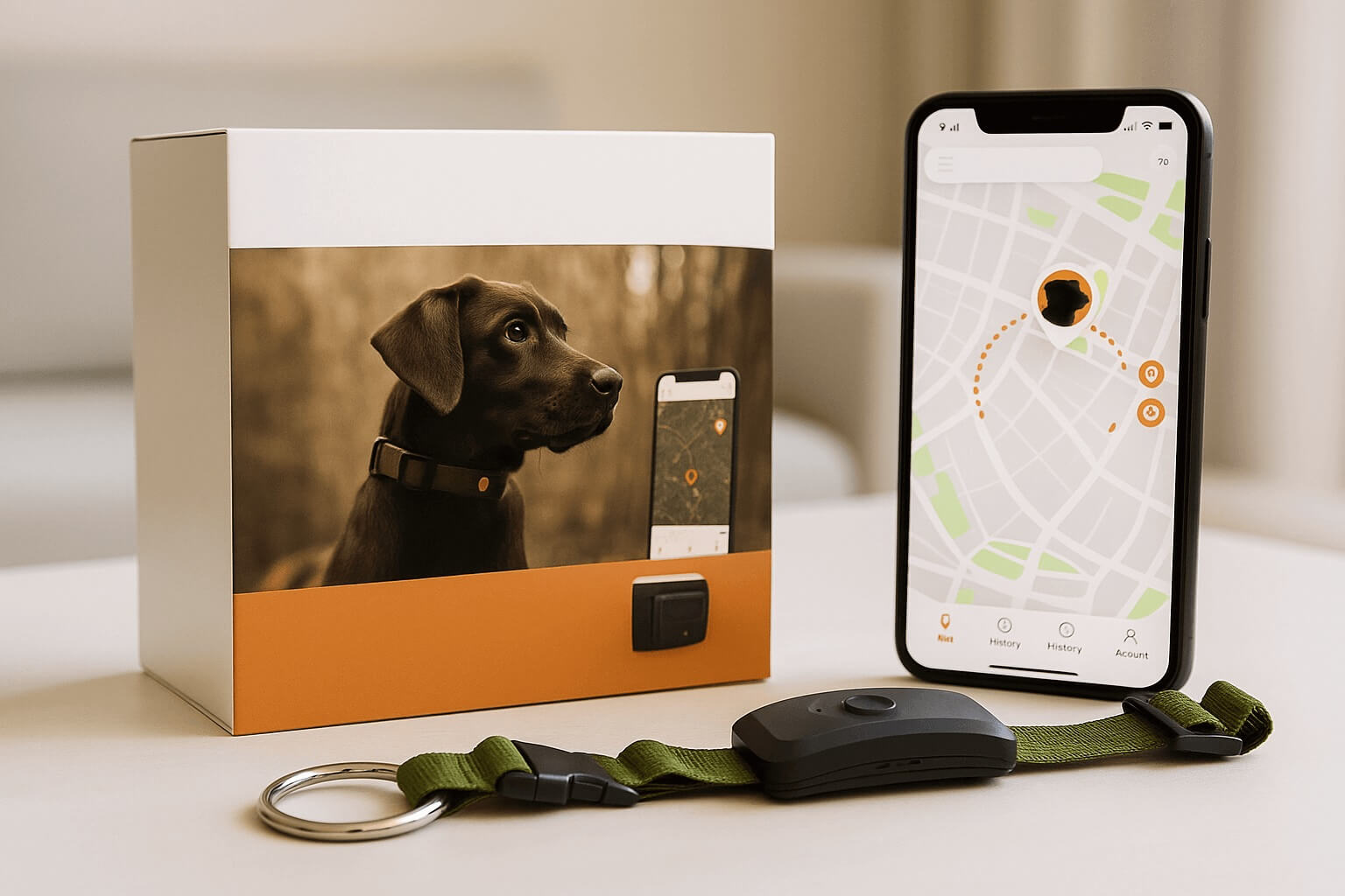 Weenect DOG XT – GPS tracker for small dogs with training calls