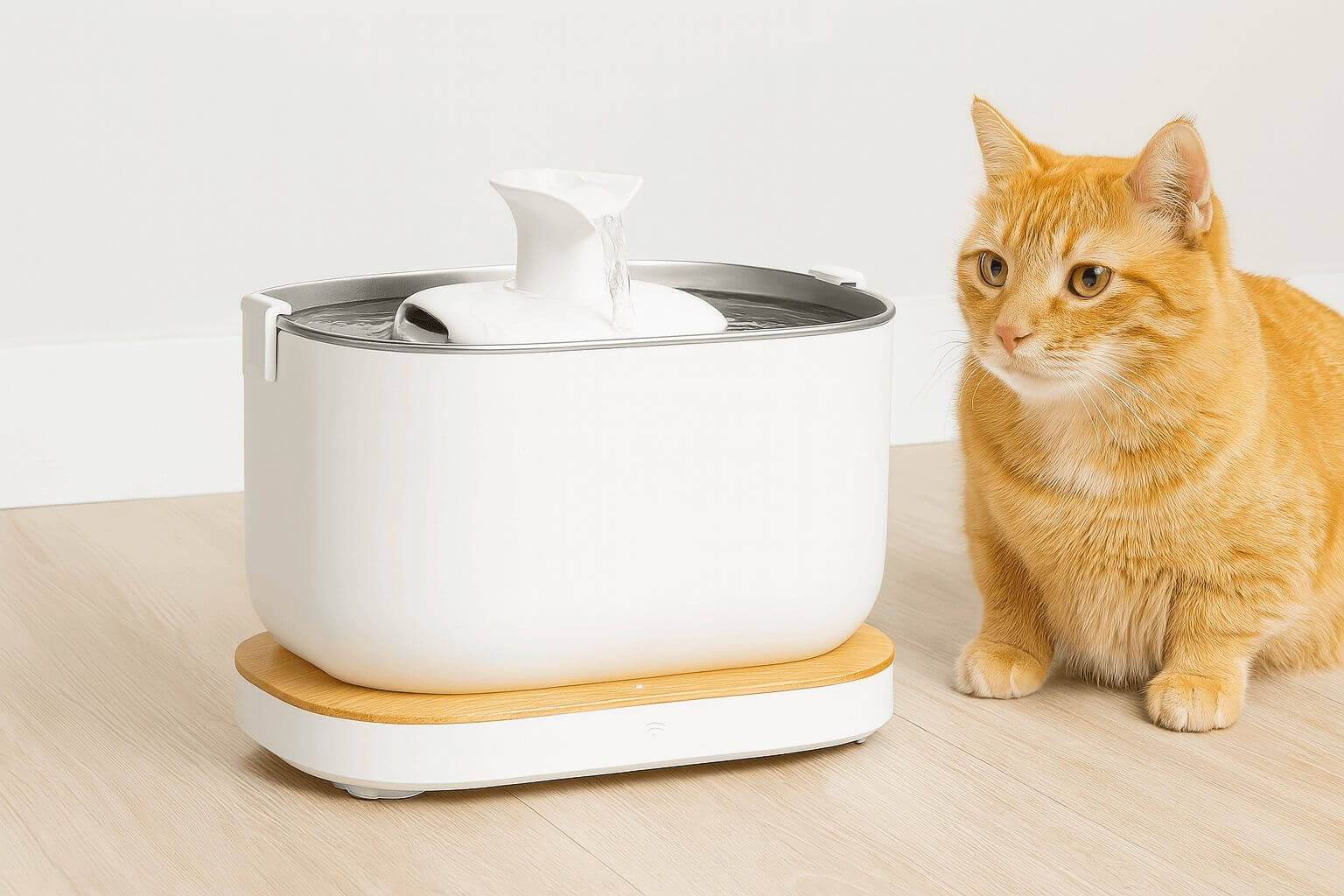 PETLIBRO Stainless Steel Water Fountain with app control – quiet automatic water fountain for cats with 4-stage filtration (2025)