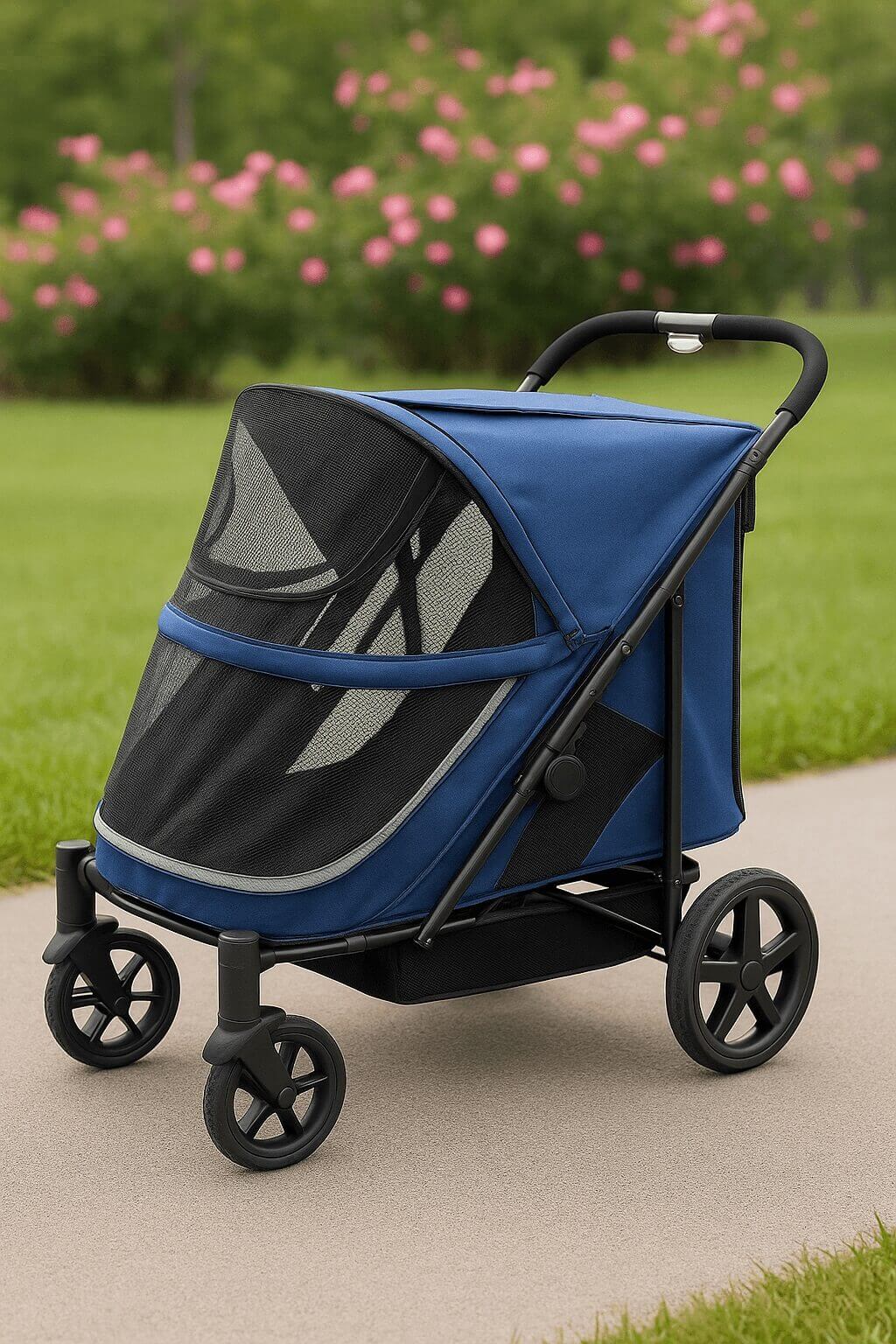 Denver lightweight dog stroller for small breeds in urban setting
