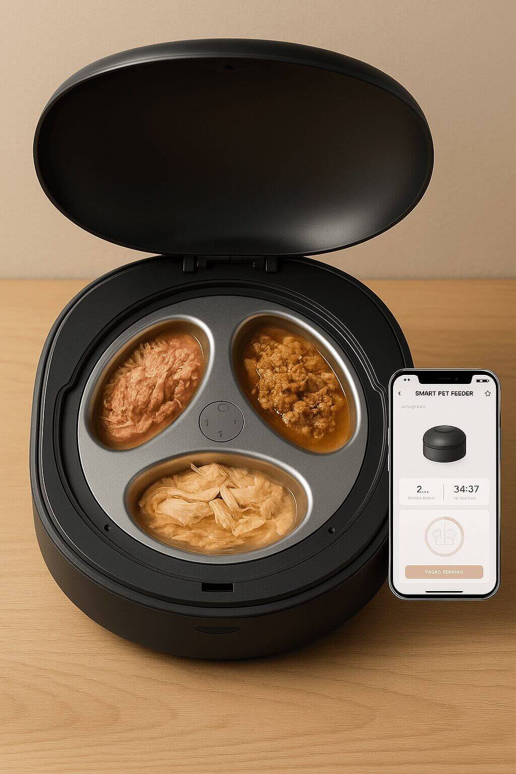 PETLIBRO Automatic Cat Feeder Wet Food with Stainless Steel Bowl