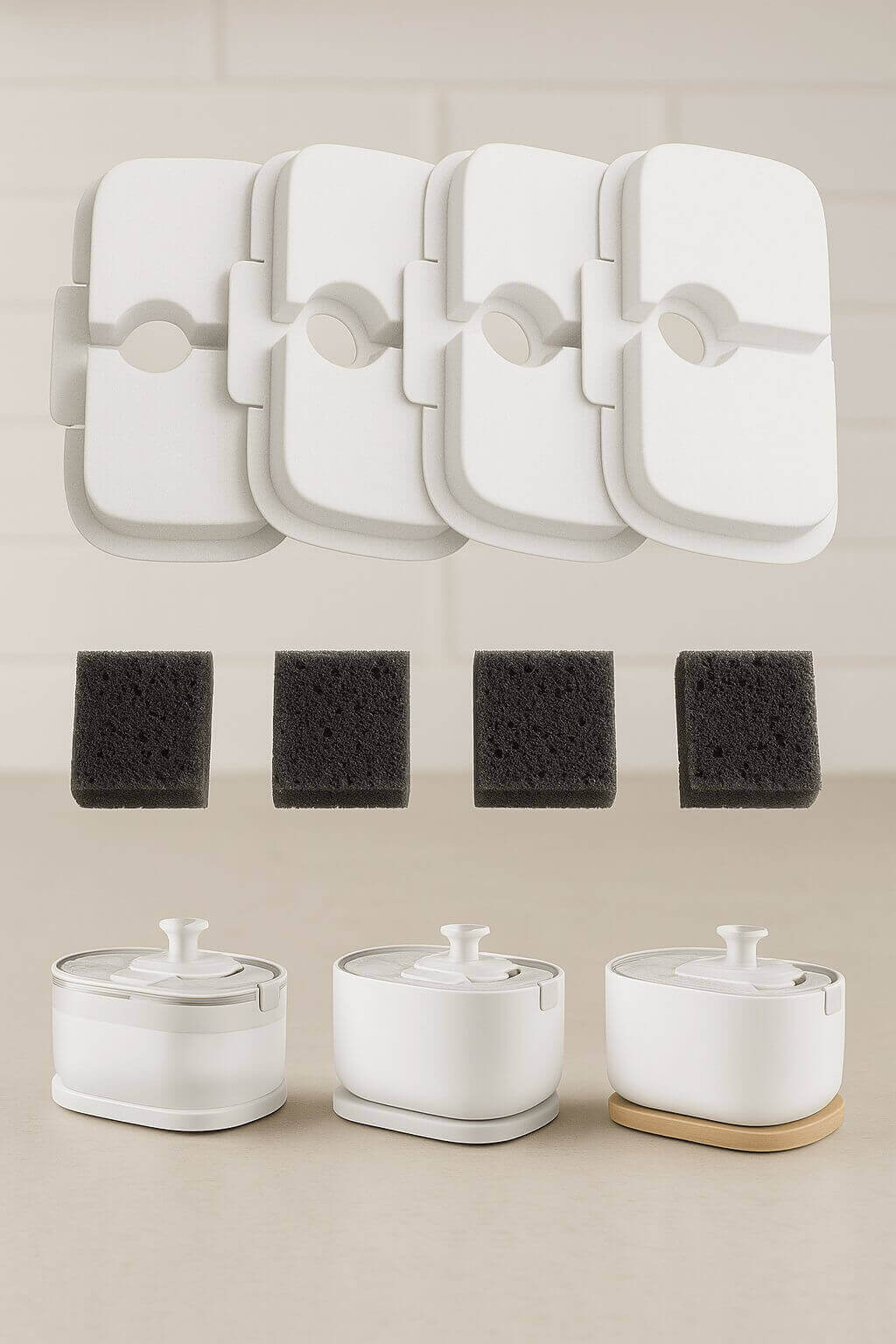 PETLIBRO 4-Pack Replacement Filters for Dockstream Water Fountain – 2-Month Filter Set
