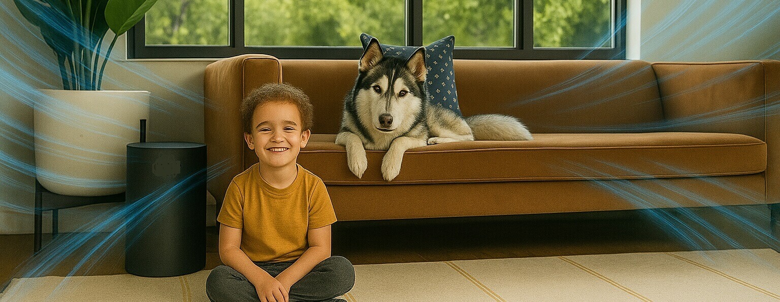 PuroAir 240 HEPA Air Purifier – clean air solution for pet-friendly homes