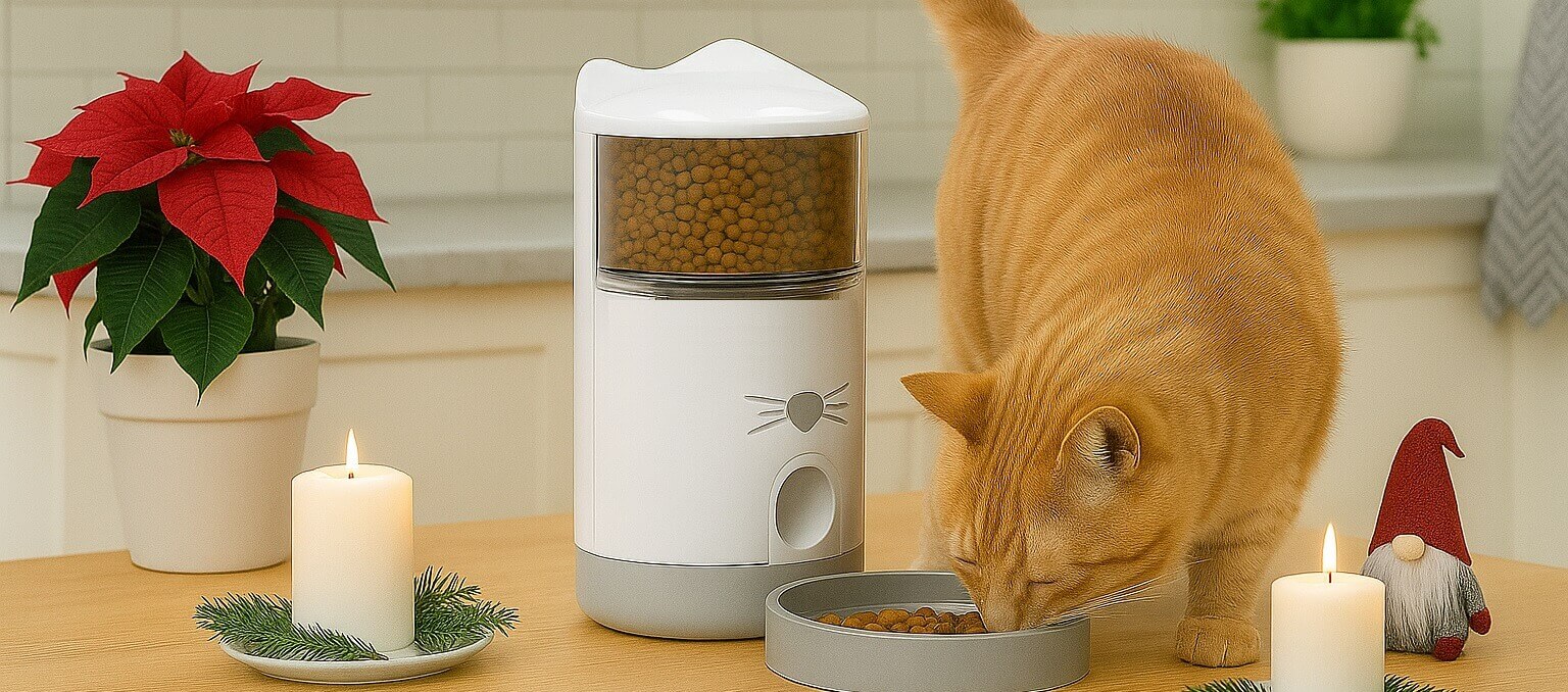 Catit PIXI Smart Feeder – WiFi automatic cat feeder with portion control and freshness system