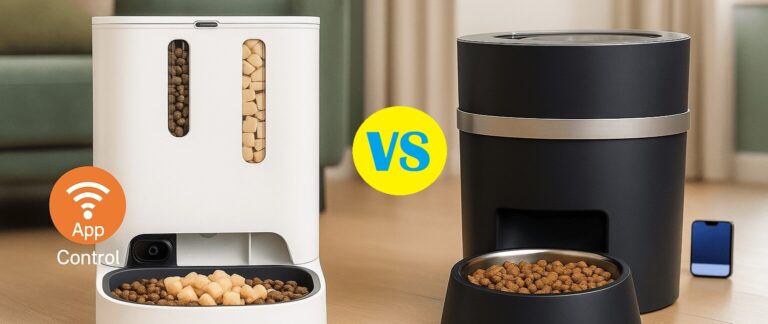 PetSafe vs PETKIT Automatic Feeder 2025 – Smart Feeding Compared | FetchyFriends