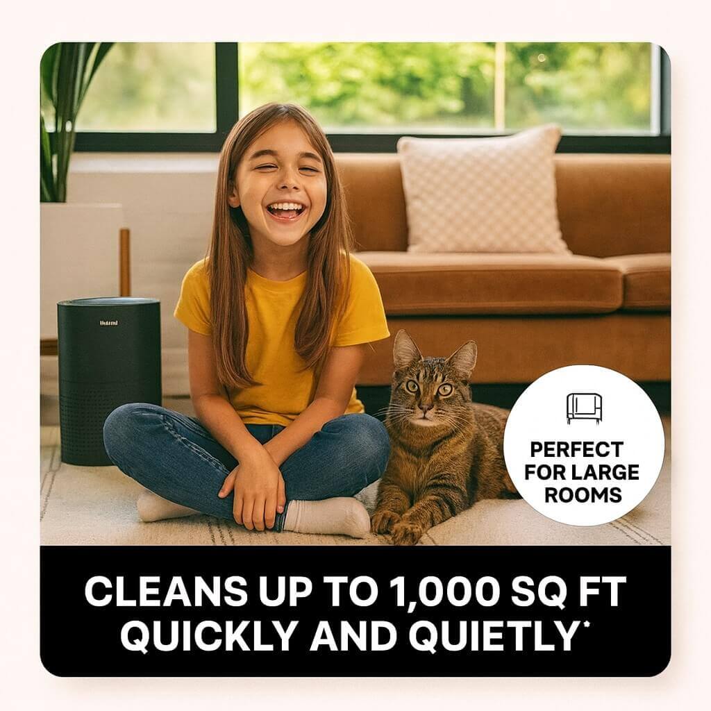 How the PuroAir 240 HEPA Air Purifier works – HEPA system for pet hair, dander and odors