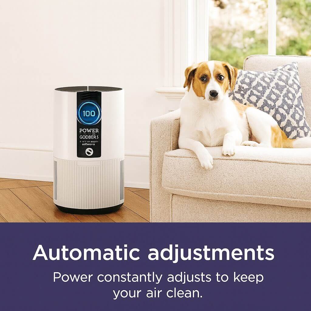Shark HP102PET Air Purifier – Designed for Pet Owners with HEPA and Clean Sense IQ