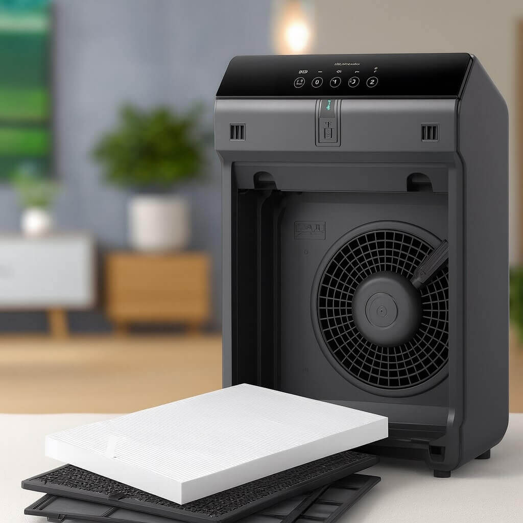 WINIX 5510 Air Purifier with HEPA and Carbon Filters displayed