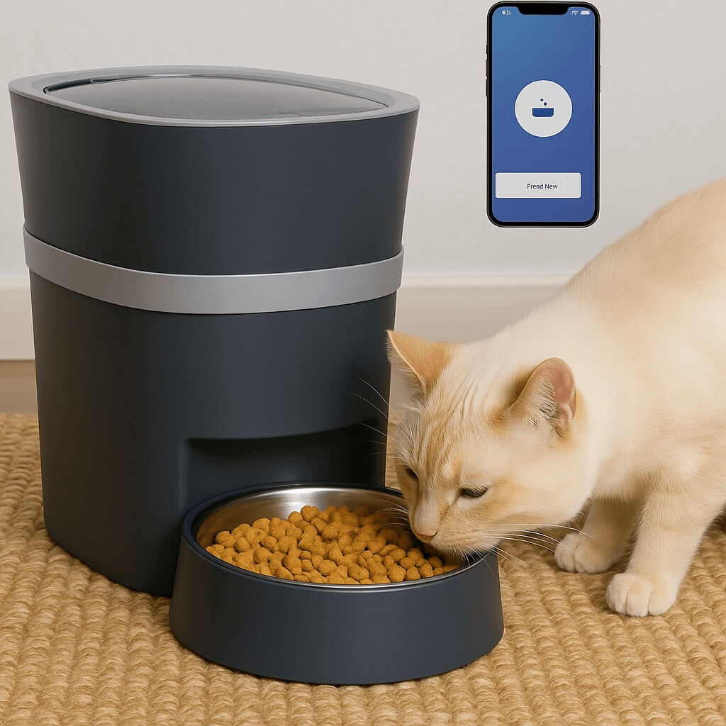 PetSafe Smart Feed Automatic Feeder – Wi-Fi, Alexa compatible, 6L capacity for cats and dogs