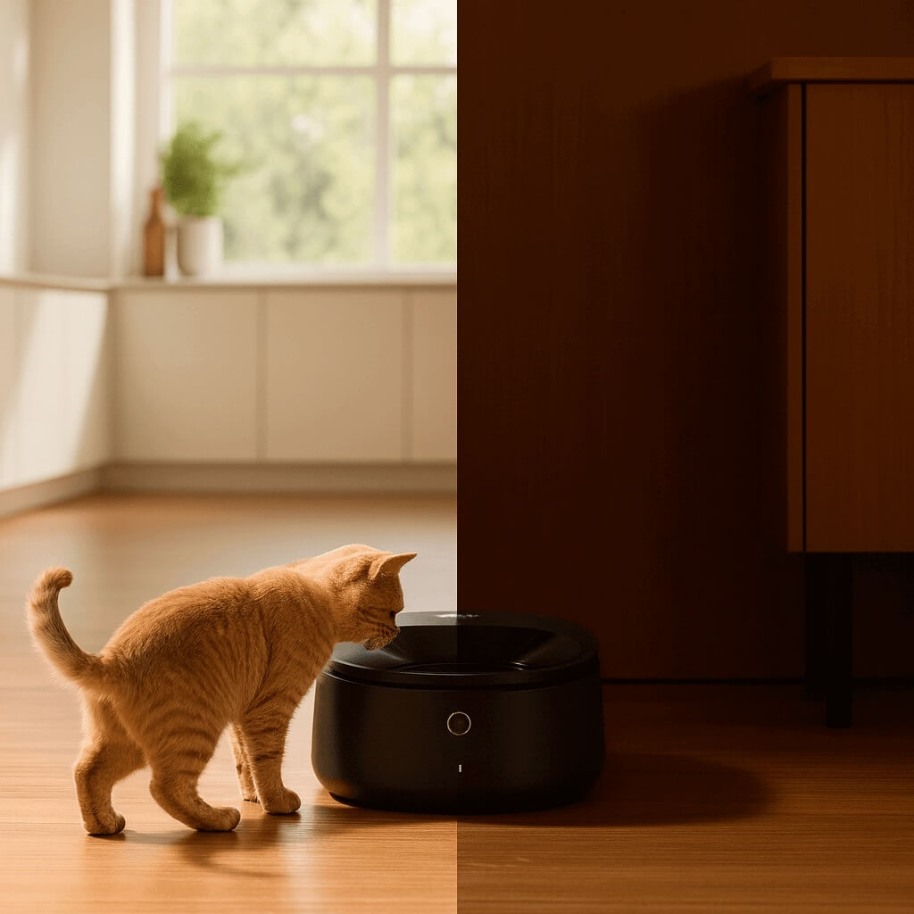 PETLIBRO Wet Food Automatic Feeder for Cats with cooling function and stainless steel trays