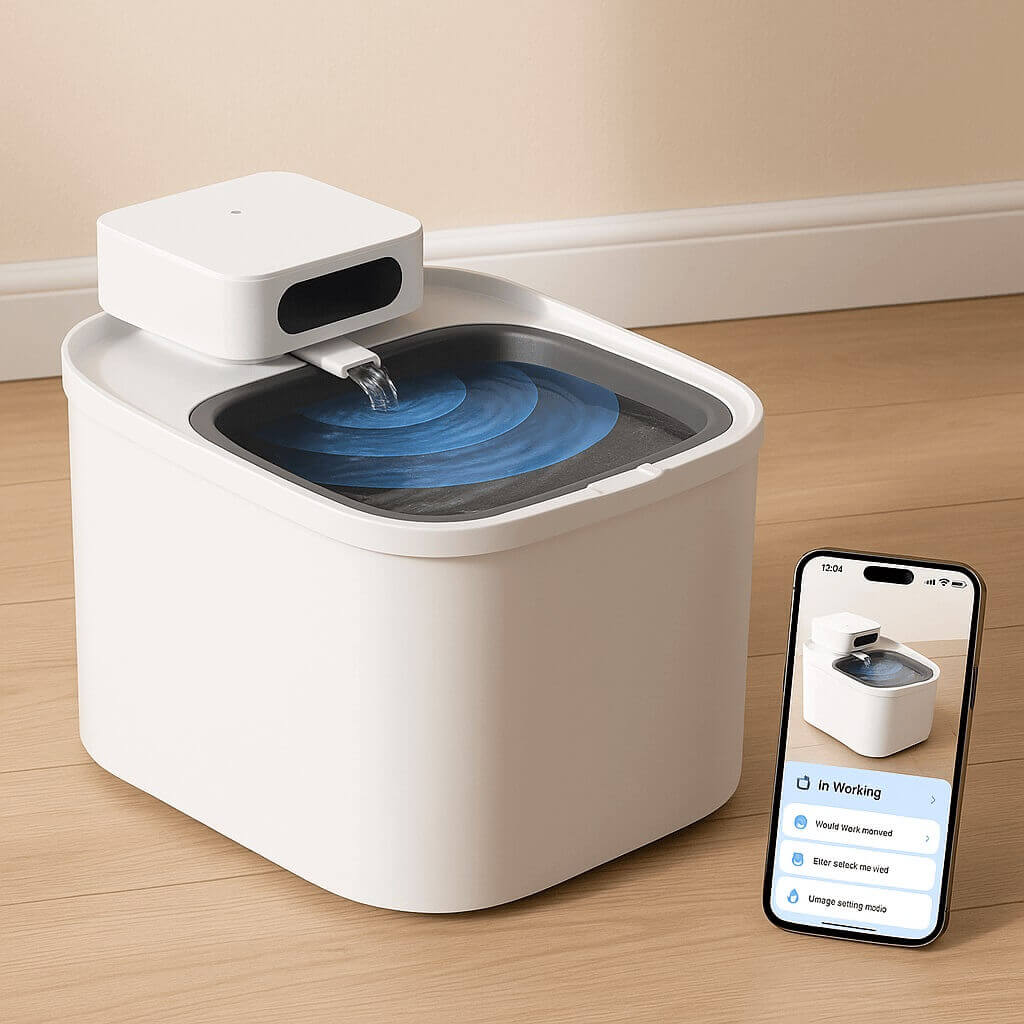 PETKIT EVERSWEET MAX cordless 105oz/3L fountain with motion sensor and app