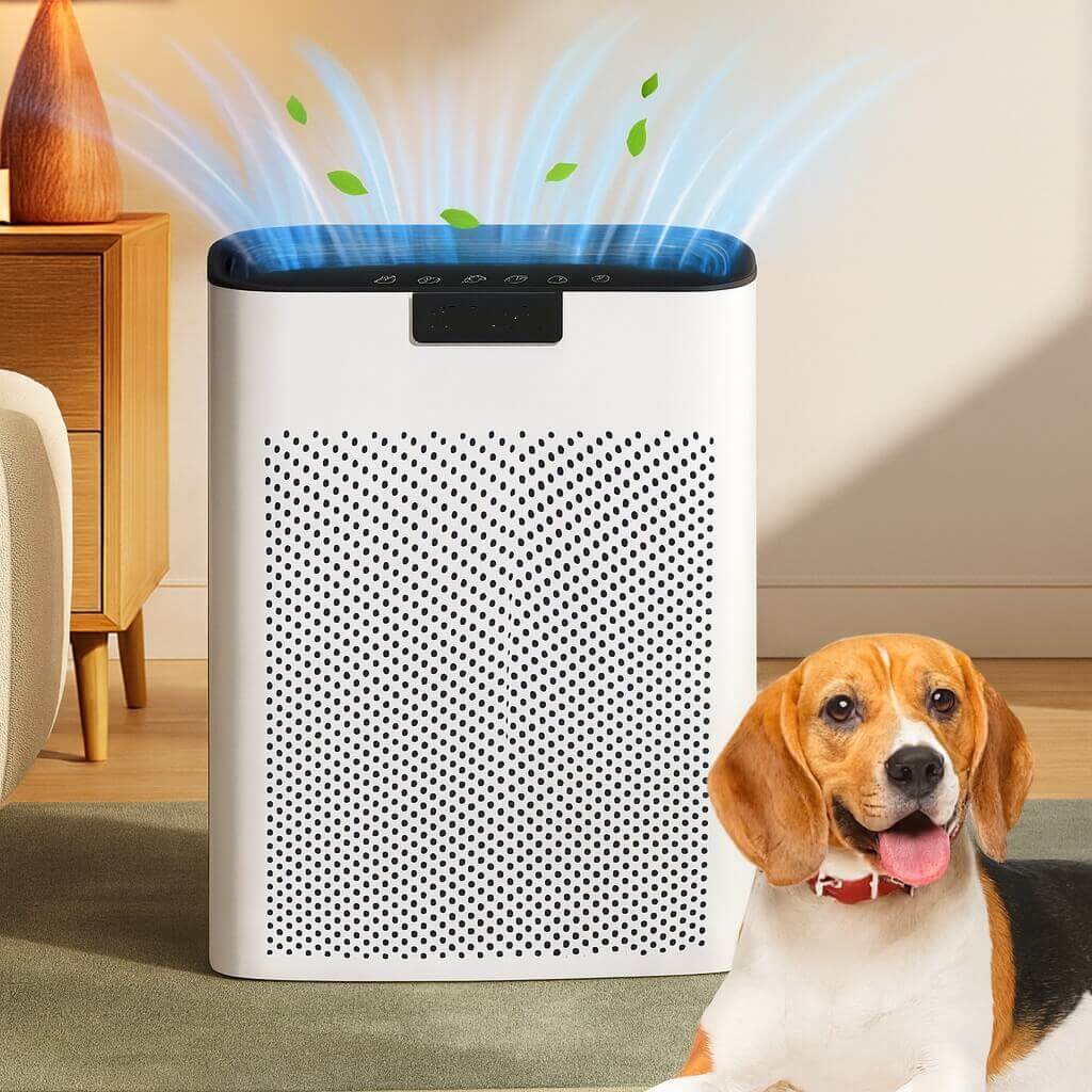 MOOKA Air Purifier for Pets – removes fur, dander and odors